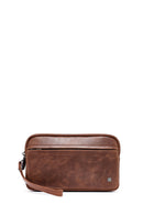 Men's Brown Leather Mini Handbag
| Derimod
Men's Brown Leather Mini Handbag
| Derimod