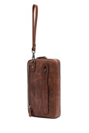 Men's Brown Leather Mini Handbag
| Derimod
Men's Brown Leather Mini Handbag
| Derimod