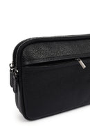 Erkek Siyah Deri El Çantası | Derimod Erkek Siyah Deri El Çantası | Derimod