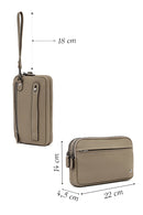 Erkek Vizon Deri El Çantası | Derimod Erkek Vizon Deri El Çantası | Derimod