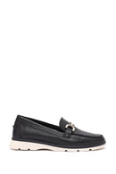 Kadın Siyah Toka Detaylı Comfort Loafer | Derimod Kadın Siyah Toka Detaylı Comfort Loafer | Derimod