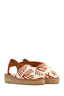 Kastamonu Taş Baskı Kadın Taba Desenli Espadril | Derimod Kastamonu Taş Baskı Kadın Taba Desenli Espadril | Derimod