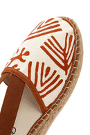 Kastamonu Taş Baskı Kadın Taba Desenli Espadril | Derimod Kastamonu Taş Baskı Kadın Taba Desenli Espadril | Derimod