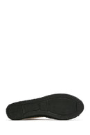 Kastamonu Stone Print Women's Black Patterned Espadrilles | Derimod Kastamonu Stone Print Women's Black Patterned Espadrilles | Derimod