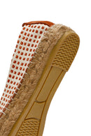 Kastamonu Stone Print Women's Tan Patterned Espadrilles | Derimod Kastamonu Stone Print Women's Tan Patterned Espadrilles | Derimod
