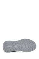 Women's White Lace-up Thick-Sole Leather Sneaker | Derimod Women's White Lace-up Thick-Sole Leather Sneaker | Derimod