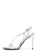 Women's White Ankle Strap Leather Stiletto Heel Sandals
| Derimod
Women's White Ankle Strap Leather Stiletto Heel Sandals
| Derimod