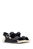 Women's Black Ankle Strap Leather Comfort Sandal
| Derimod
Women's Black Ankle Strap Leather Comfort Sandal
| Derimod