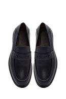 Erkek Siyah Deri Casual Loafer | Derimod Erkek Siyah Deri Casual Loafer | Derimod