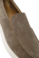 Erkek Bej Süet Deri Casual Loafer | Derimod Erkek Bej Süet Deri Casual Loafer | Derimod