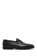 Erkek Siyah Deri Klasik Loafer | Derimod Erkek Siyah Deri Klasik Loafer | Derimod