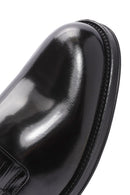 Men's Black Laced Leather Classic Shoes | Derimod Men's Black Laced Leather Classic Shoes | Derimod