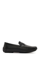 Men's Black Leather Casual Loafer | Derimod Men's Black Leather Casual Loafer | Derimod