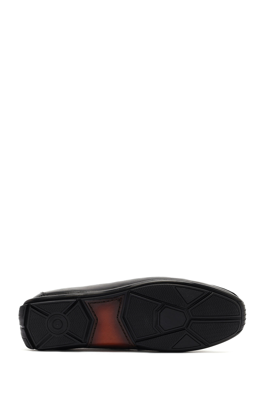 Erkek Siyah Deri Casual Loafer