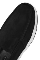 Erkek Siyah Nubuk Deri Comfort Loafer | Derimod Erkek Siyah Nubuk Deri Comfort Loafer | Derimod