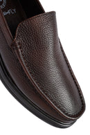 Erkek Kahverengi Deri Comfort Loafer | Derimod Erkek Kahverengi Deri Comfort Loafer | Derimod