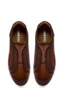 Erkek Kahverengi Deri Sneaker | Derimod Erkek Kahverengi Deri Sneaker | Derimod