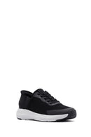 Derimod Zero Men's Black Thick Soled Fabric Sneaker | Derimod Derimod Zero Men's Black Thick Soled Fabric Sneaker | Derimod