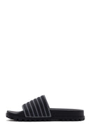 Men's Black Slippers | Derimod Men's Black Slippers | Derimod