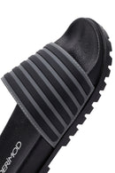 Men's Black Slippers | Derimod Men's Black Slippers | Derimod