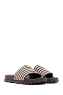 Men's Mink Slippers | Derimod Men's Mink Slippers | Derimod