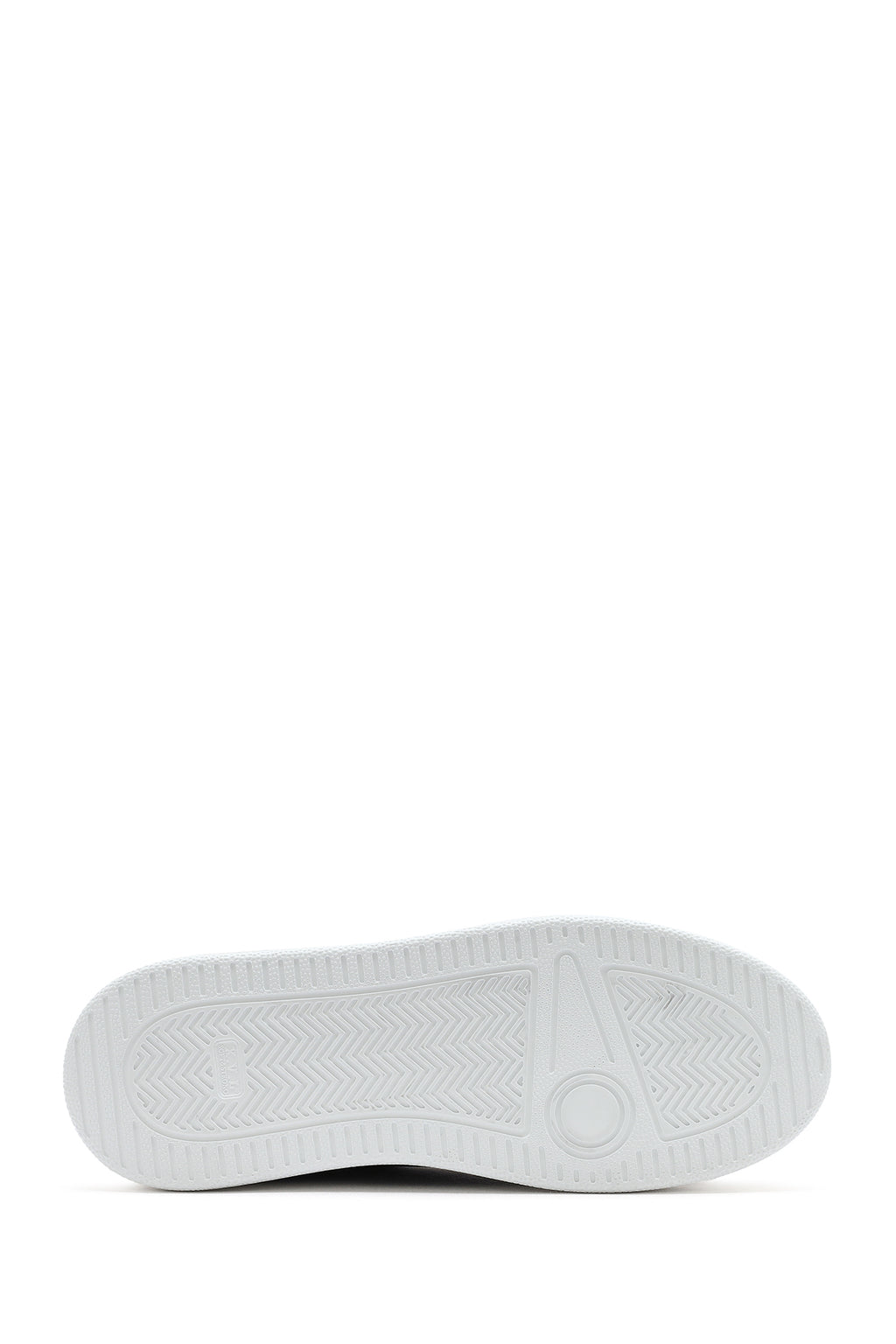Erkek Siyah Bağcıklı Deri Sneaker