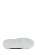 Erkek Siyah Bağcıklı Deri Sneaker | Derimod Erkek Siyah Bağcıklı Deri Sneaker | Derimod