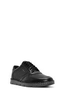 Men's Black Lace-up Leather Comfort Shoes | Derimod Men's Black Lace-up Leather Comfort Shoes | Derimod