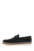 Erkek Siyah Deri Casual Loafer | Derimod Erkek Siyah Deri Casual Loafer | Derimod