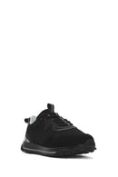 Erkek Siyah Bağcıklı Deri Sneaker | Derimod Erkek Siyah Bağcıklı Deri Sneaker | Derimod
