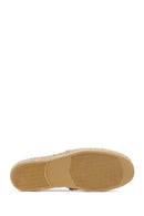 Erkek Bej Süet Deri Espadril | Derimod Erkek Bej Süet Deri Espadril | Derimod