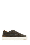 Men's Khaki Lace-Up Woven Thick Sole Leather Sneaker
| Derimod
Men's Khaki Lace-Up Woven Thick Sole Leather Sneaker
| Derimod