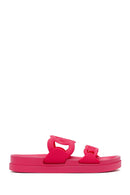 Women's Pink Glitter Jelly Slippers | Derimod Women's Pink Glitter Jelly Slippers | Derimod