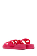 Women's Pink Glitter Jelly Slippers | Derimod Women's Pink Glitter Jelly Slippers | Derimod