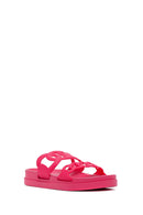 Women's Pink Glitter Jelly Slippers | Derimod Women's Pink Glitter Jelly Slippers | Derimod