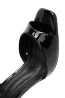 Women's Black Ankle Buckle High Thin Heel Sandals | Derimod Women's Black Ankle Buckle High Thin Heel Sandals | Derimod