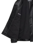 Axel Men's Black Leather Jacket | Derimod Axel Men's Black Leather Jacket | Derimod