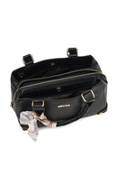 Women's Black Long Strapped Accessorized Shoulder Bag | Derimod Women's Black Long Strapped Accessorized Shoulder Bag | Derimod