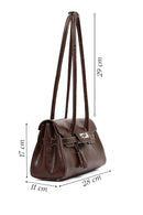 Kadın Kahverengi Kol Çantası | Derimod Kadın Kahverengi Kol Çantası | Derimod