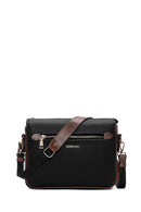 Kadın Siyah Uzun Askılı Çapraz Çanta | Derimod Kadın Siyah Uzun Askılı Çapraz Çanta | Derimod