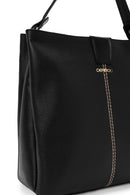 Women's Black Long Strapped Crossbody Bag | Derimod Women's Black Long Strapped Crossbody Bag | Derimod