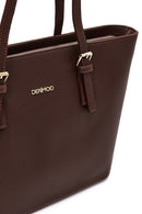 Kadın Kahverengi Klasik Omuz Çantası | Derimod Kadın Kahverengi Klasik Omuz Çantası | Derimod