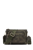 Kadın Haki Çapraz Çanta | Derimod Kadın Haki Çapraz Çanta | Derimod