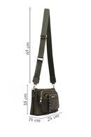 Women's Khaki Crossbody Bag | Derimod Women's Khaki Crossbody Bag | Derimod