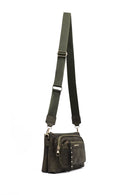 Women's Khaki Crossbody Bag | Derimod Women's Khaki Crossbody Bag | Derimod