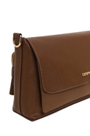 Woman Brown Long Strap Crossbody Bag | Derimod Woman Brown Long Strap Crossbody Bag | Derimod