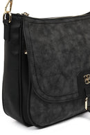 Kadın Siyah Uzun Askılı Omuz Çantası | Derimod Kadın Siyah Uzun Askılı Omuz Çantası | Derimod