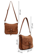 Women's Tan Long Strap Shoulder Bag | Derimod Women's Tan Long Strap Shoulder Bag | Derimod