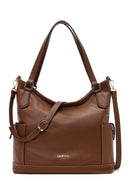 Kadın Kahverengi Uzun Askılı Omuz Çantası | Derimod Kadın Kahverengi Uzun Askılı Omuz Çantası | Derimod