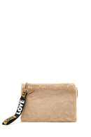 Kadın Taba Uzun Askılı Peluş Portföy Çanta | Derimod Kadın Taba Uzun Askılı Peluş Portföy Çanta | Derimod